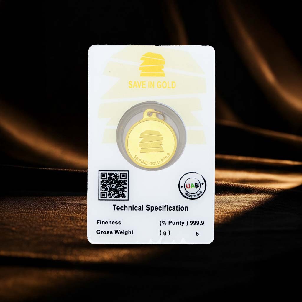 5 Grams Elegant Flower Pendant 